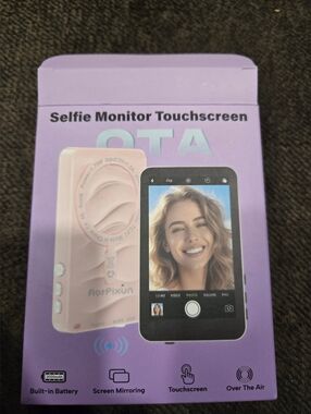 Selfie Monitor Touchscreen - Lavender